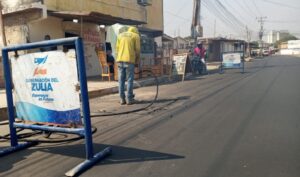 Gobernación continúa los trabajos de recuperación vial en Haticos II