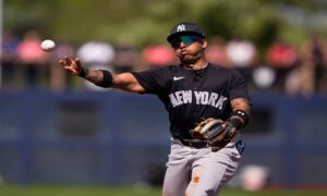 Los Yanquis devuelven a Jorbit Vivas a Triple A sin debutar en Grandes Ligas