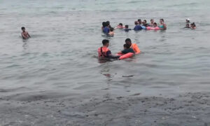 Rescatan a niño de 11 años que se ahogaba en cayo de Morrocoy