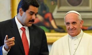 Maduro: Francisco defendió a Venezuela de “la agresión” de EE. UU.