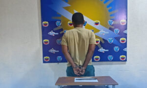 Preso por golpear en la cara a una mujer en el barrio Felipe Pirela
