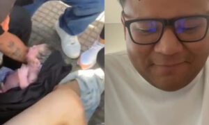 Venezolano asiste parto en plena calle de Chile con ayuda de su tía médico