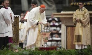 El Papa no acude a la misa Crismal este Jueves Santo