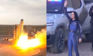 Katy Perry despega al espacio