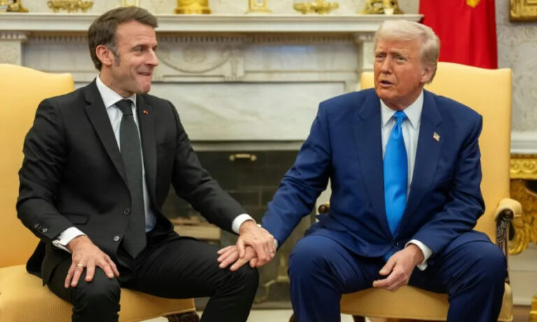 Trump aconseja a Macron “asegurarse de que la puerta esté cerrada” tras bofetada