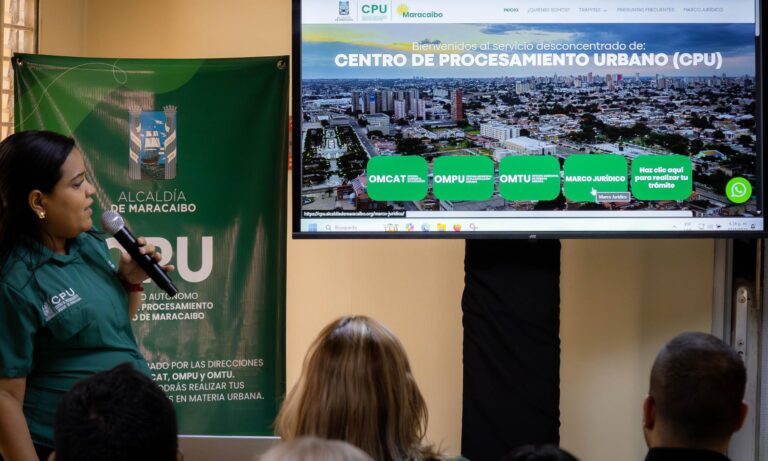 Alcaldía lanza página web del CPU para trámites, consultas e información