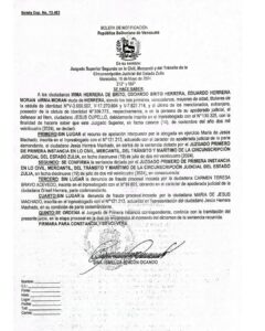 Boleta de Notificación Expediente Nro 13.493