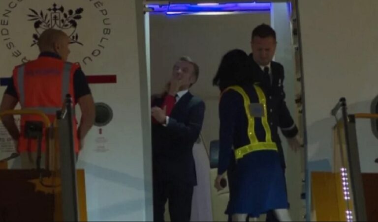 Cachetada de Brigitte a Emmanuel Macron al llegar a Vietnam genera revuelo