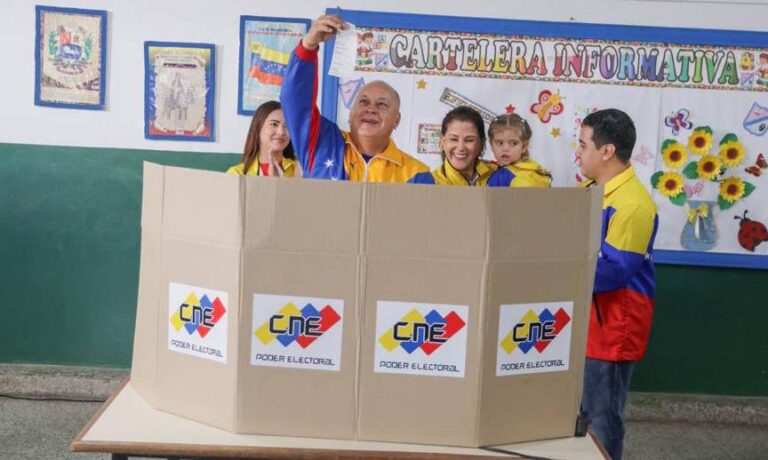 Cabello asegura que no se han reportado alteraciones este 25M