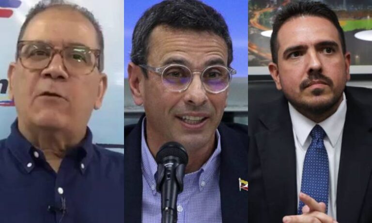 Capriles, Luis Emilio Rondón y Stalin González llegan a la AN