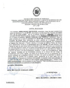 Cartel de Citación Solicitud Nro 4636-2025