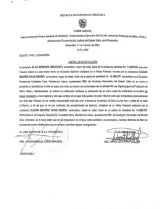 Cartel de Notificación Asunto VP31-J-2024-006659