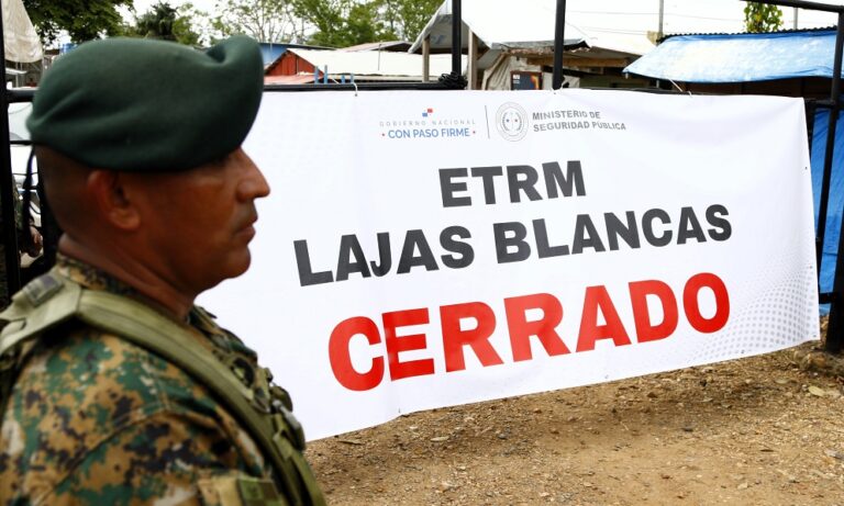Panamá cierra principal estación migratoria a la salida del Darién