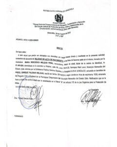 Edicto Asunto VP31-V-2025-000826