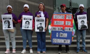 Familiares de adolescentes presos piden a Unicef que abogue por su liberación