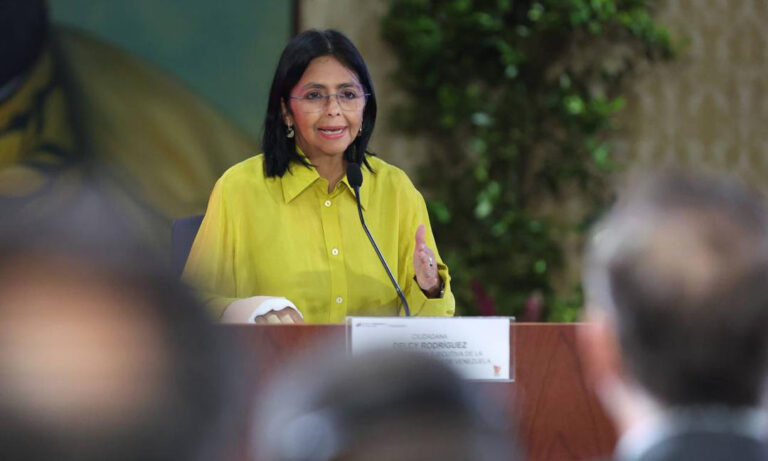 Delcy Rodríguez rechaza declaraciones de Caricom sobre el Esequibo
