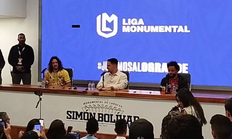 Puyol y Marcelo inauguran en Caracas la segunda edición de la Liga Monumental