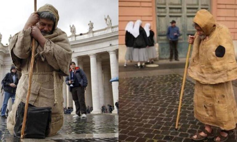 Misterioso monje reaparece en el Vaticano durante la elección de León XIV