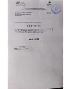 Registro Mercantil Kairos Diesel C.A Expediente Nro 48618292