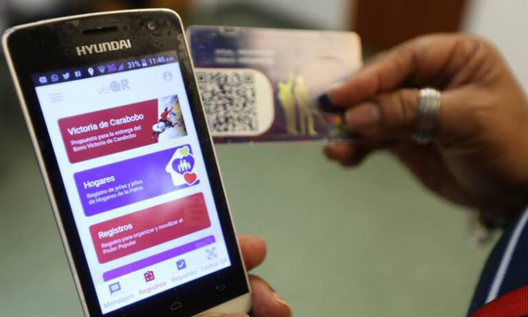Reportan desaparición de registros de beneficios sociales en veQR