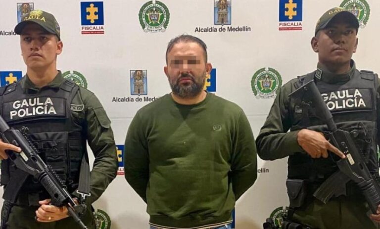 Capturan en Medellín a “Yef Nava”, presunto cabecilla de “Los Meleán”