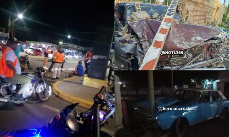 Tres accidentes de tránsito se reportaron la noche de este viernes en Cabimas