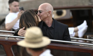 Culminan los tres días de festejos en Venecia por la boda de Jeff Bezos