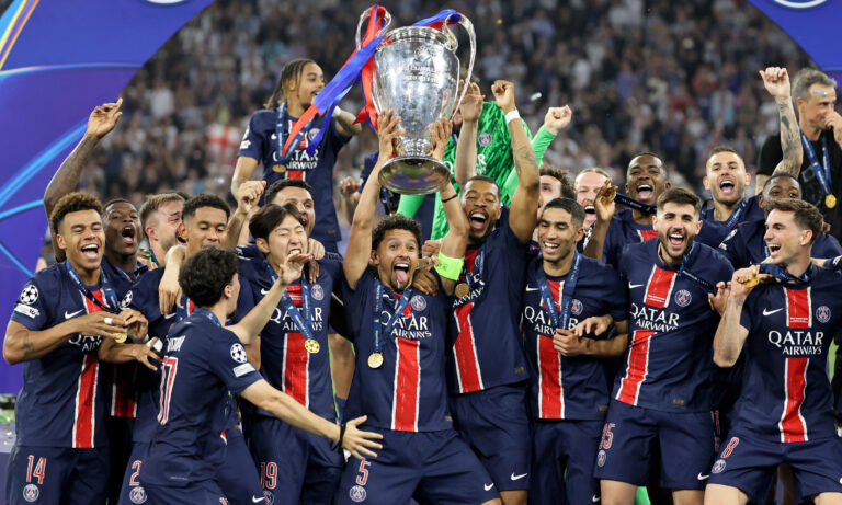 PSG aplasta 5-0 al Inter y gana su primera Champions