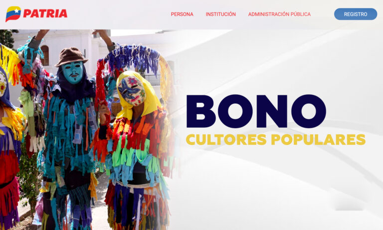 Pagan el Bono Cultores Populares de junio por Patria