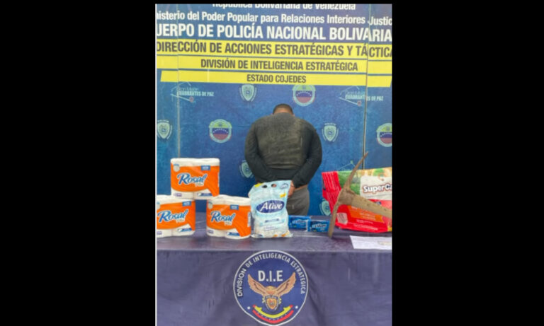 Detienen a “El Gordo” en Cojedes por hurto: tenía 31 antecedentes