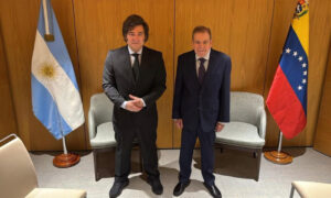 González Urrutia se reúne con Milei en Madrid y agradece respaldo a exasilados