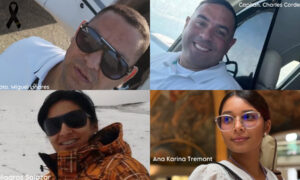 Revelan presuntas identidades de 4 tripulantes del avión desaparecido