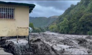 Intensas lluvias causan desbordamientos en Mérida, Trujillo y Barinas