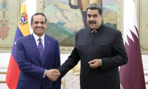 Maduro se “solidariza” con el emir de Catar por situación en Medio Oriente