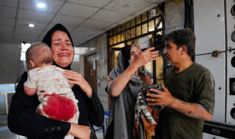 Irán acusa a Israel de matar a 45 niños y mujeres en los ataques