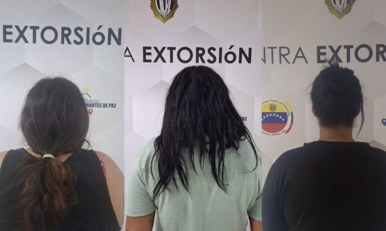 Presas 3 cooperantes de la banda Primero de Mayo en Maracaibo