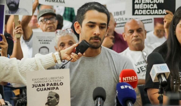 Hijo de Guanipa exige fe de vida del político: “No hemos podido verlo”