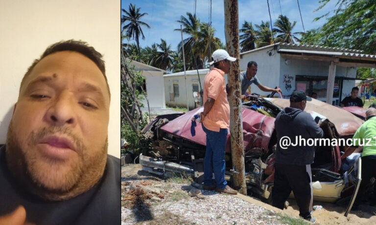 Exige a autoridades corregir su nombre tras choque en Guajira: “No estoy muerto”