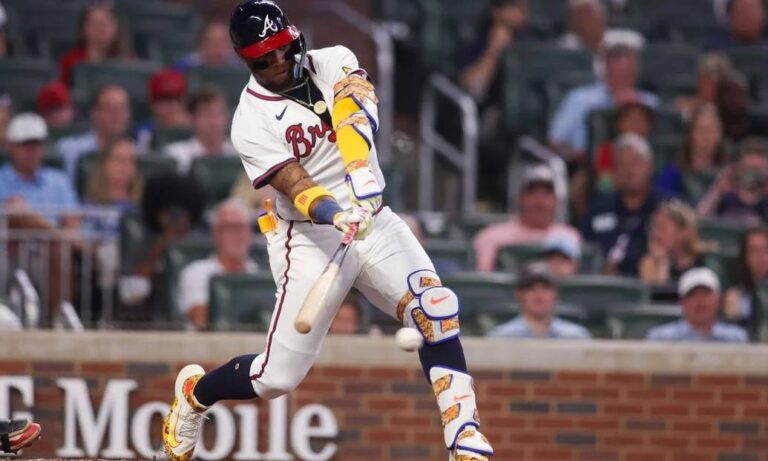 Ronald Acuña Jr. logra su cuarto juego multihit en 6 partidos