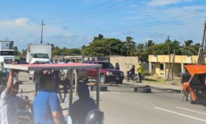 Reportan cierre de la Troncal del Caribe en el sector Nueva Lucha 2
