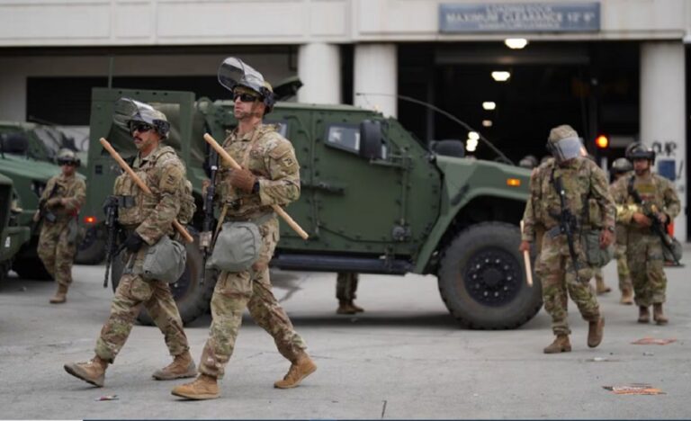 Trump envía 700 militares a Texas, Florida y Luisiana en apoyo al ICE