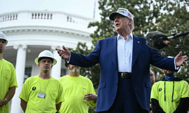 Trump sobre atacar Irán: "Nadie sabe lo que voy a hacer"