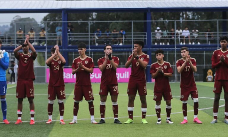La Vinotinto sub-17 queda sexta en la Copa Mitad del Mundo