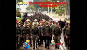 Pagan bono de Corresponsabilidad y Formación de junio por Patria