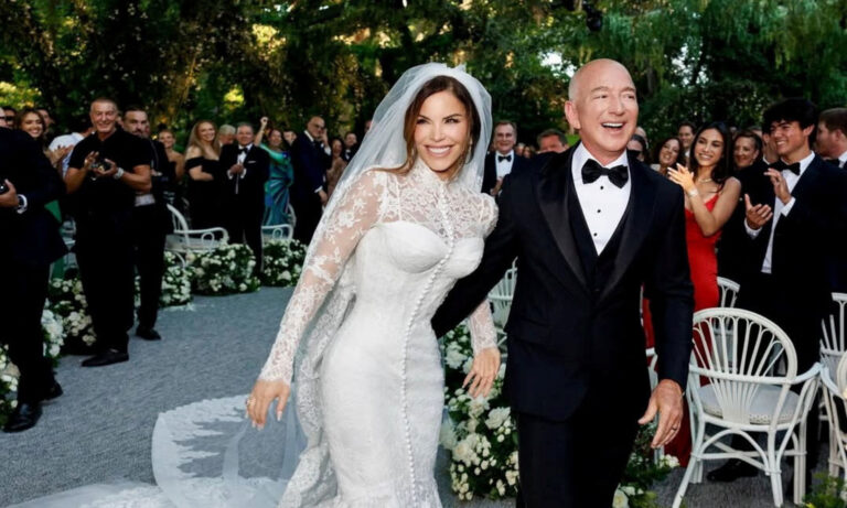 Jeff Bezos y Lauren Sánchez se dan el “sí” entre estrellas y polémicas