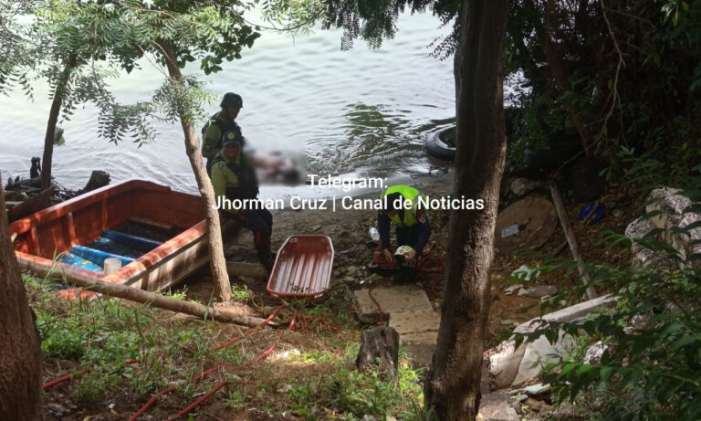 Hallan cadáver flotando en las riberas del Lago