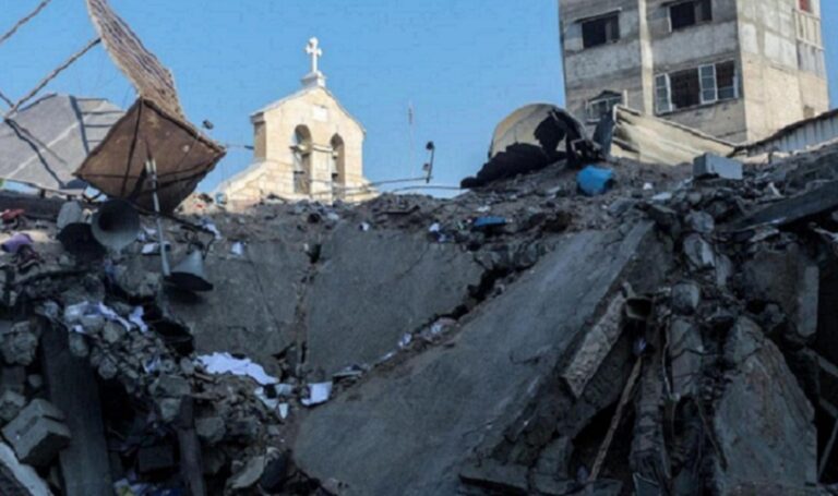 Netanyahu manda al Papa su pesar por "trágico incidente" en iglesia de Gaza