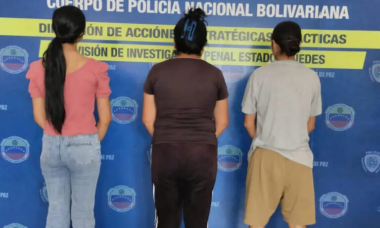Presas tres mujeres por abusar de una niña de 5 años en Cojedes