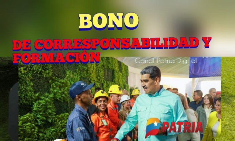 Pagan el bono de Corresponsabilidad y Formación de julio a trabajadores del Estado