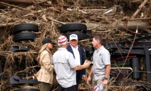 Trump en Texas tras devastadoras inundaciones: “Nunca había visto algo así”